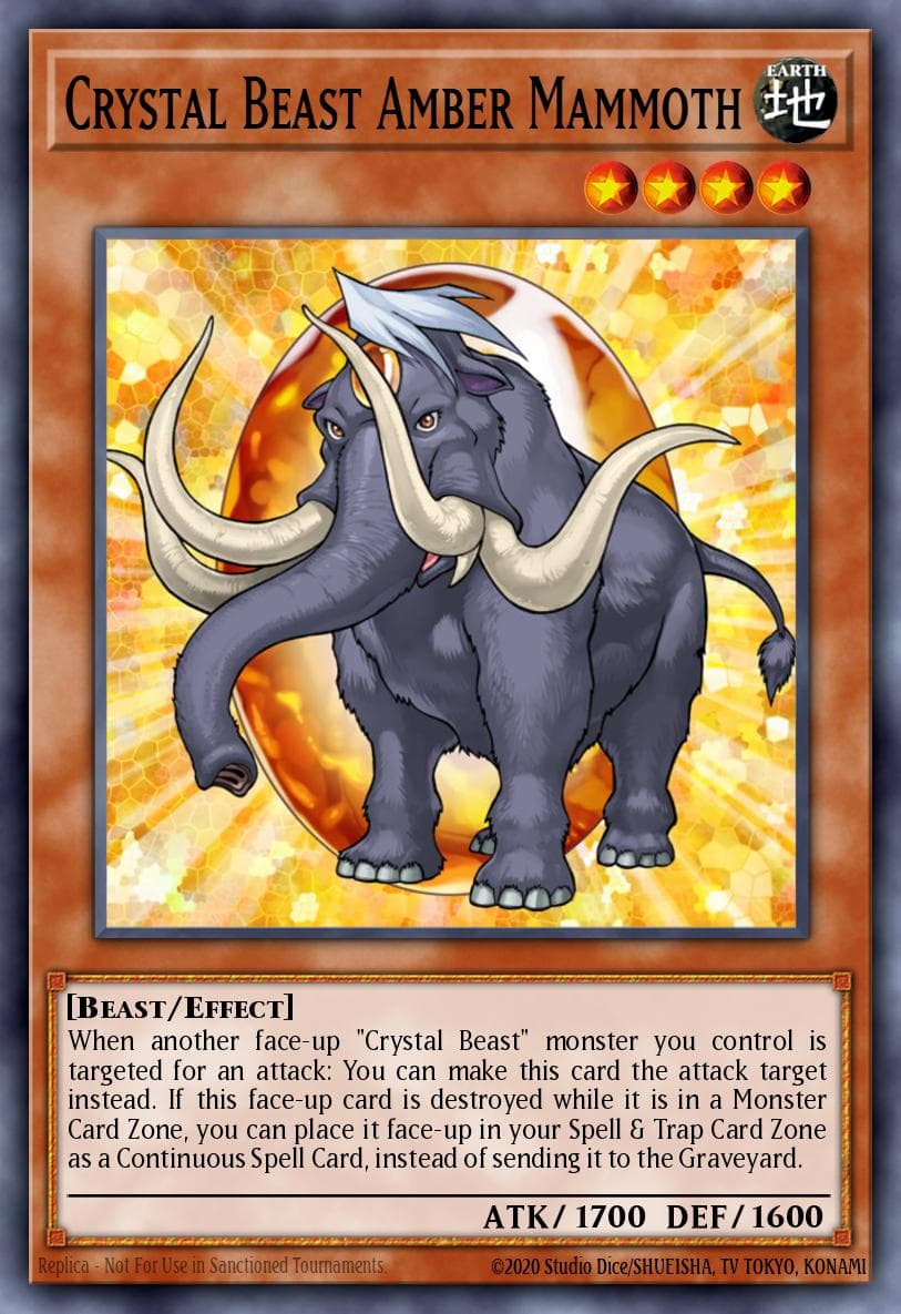 B.O.L.: CRYSTAL REVENGE 2022 card - Yu-Gi-Oh!