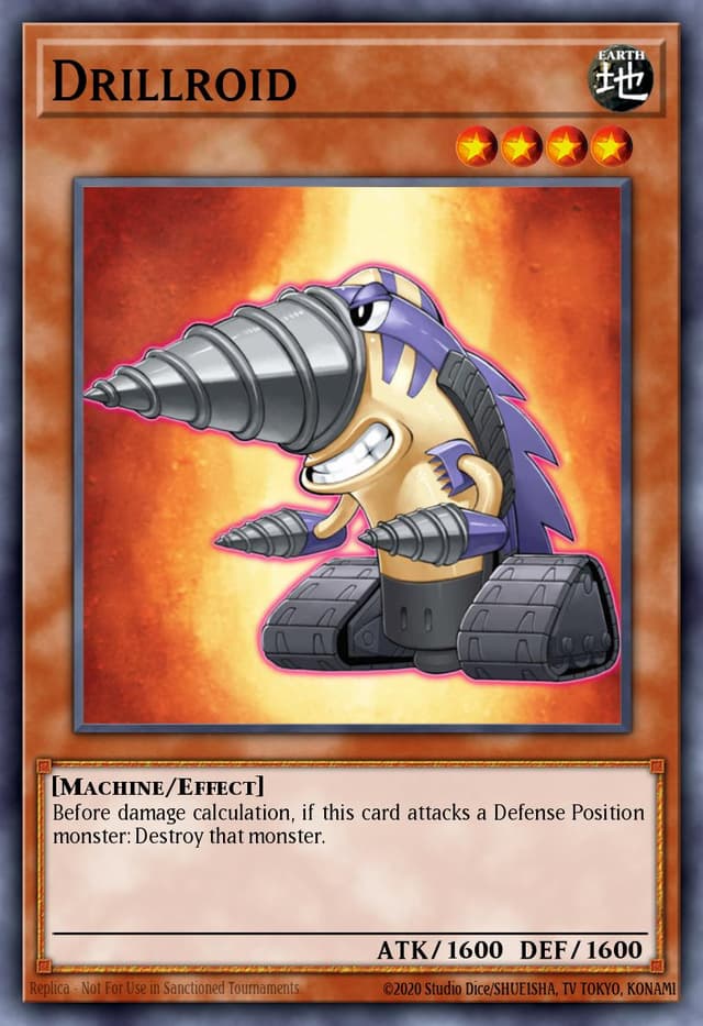 Drillroid from SPEED DUEL GX: D. ACADEMY 2021