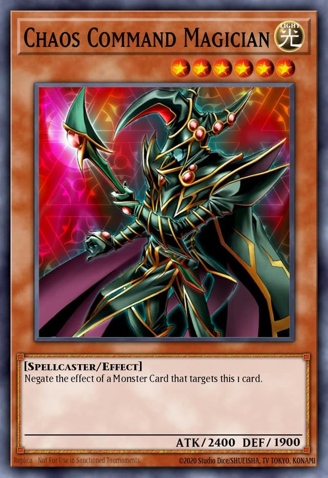 Chaos Command Magician from LEGENDARY DUELISTS: S3 2022