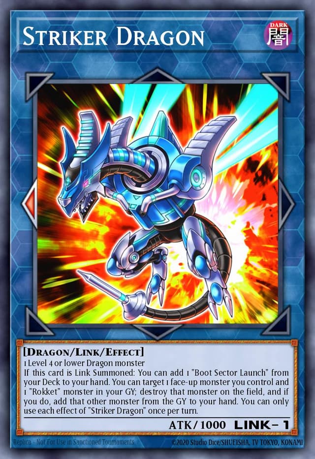 Striker Dragon from RARITY COLLECTION Q. C. EDT. 2023