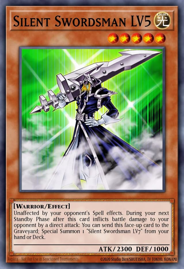 Silent Swordsman Lv5 from FLAMING ETERNITY 2005