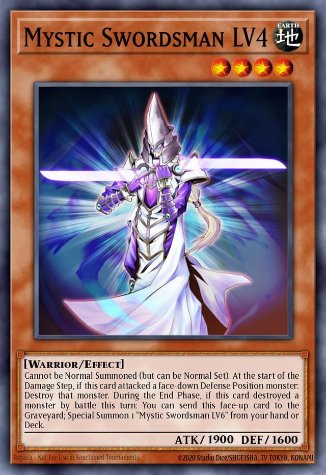 Mystic Swordsman Lv4 from SOUL OF THE DUELIST 2004