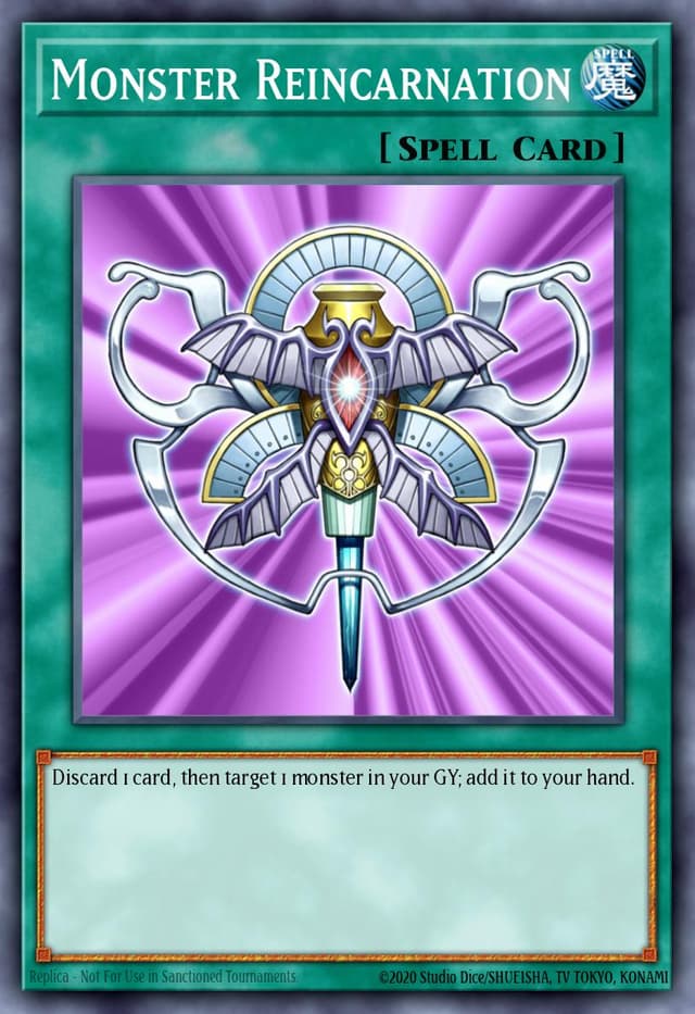 Monster Reincarnation from RISE OF DESTINY 2004