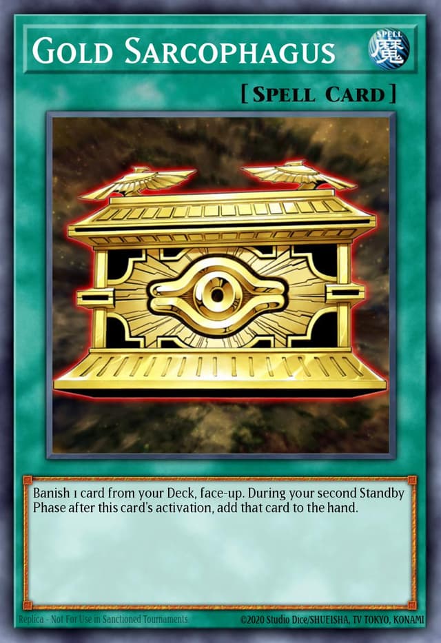 GOLD SARCOPHAGUS