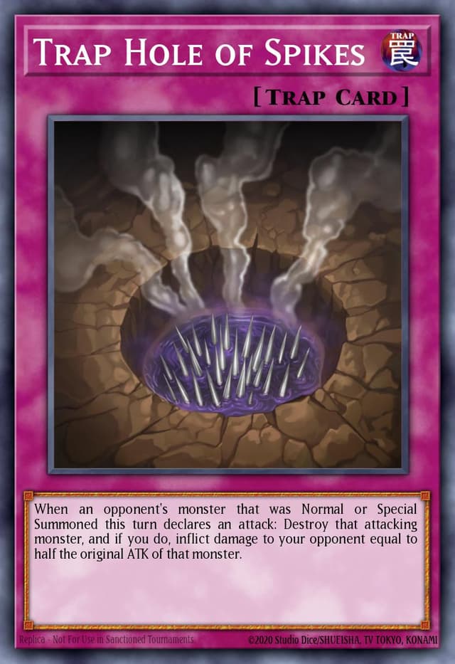 Trap Hole of Spikes from MILLENIUM PACK 2016