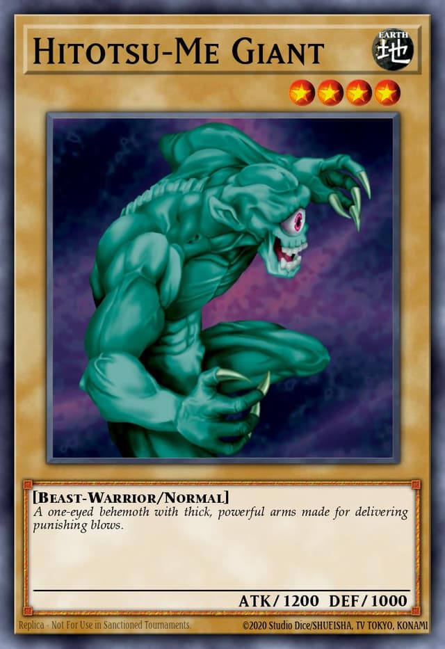 Hitotsu-Me Giant from LEGEND OF BLUE EYES REPRINT 2019