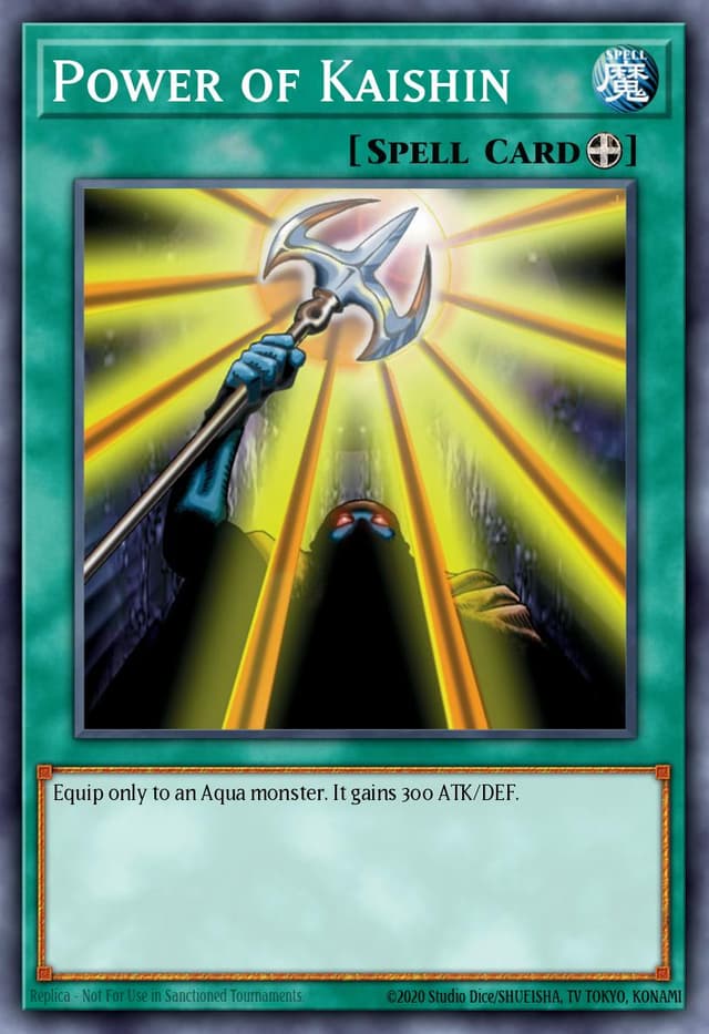 Power of Kaishin from LEGEND OF BLUE EYES REPRINT 2019