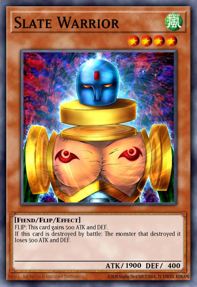 Slate Warrior from DUELIST ROAD: YAMI YUGI 2020