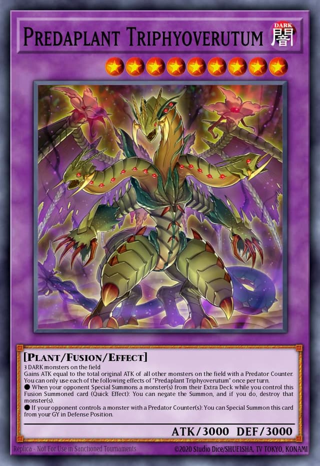 Predaplant Triphyovertum from LEGENDARY DUELISTS: S3 2022