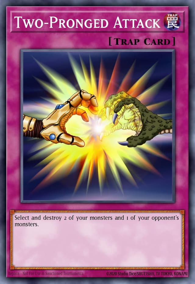 Two-Pronged Attack from LEGEND OF BLUE EYES REPRINT 2019