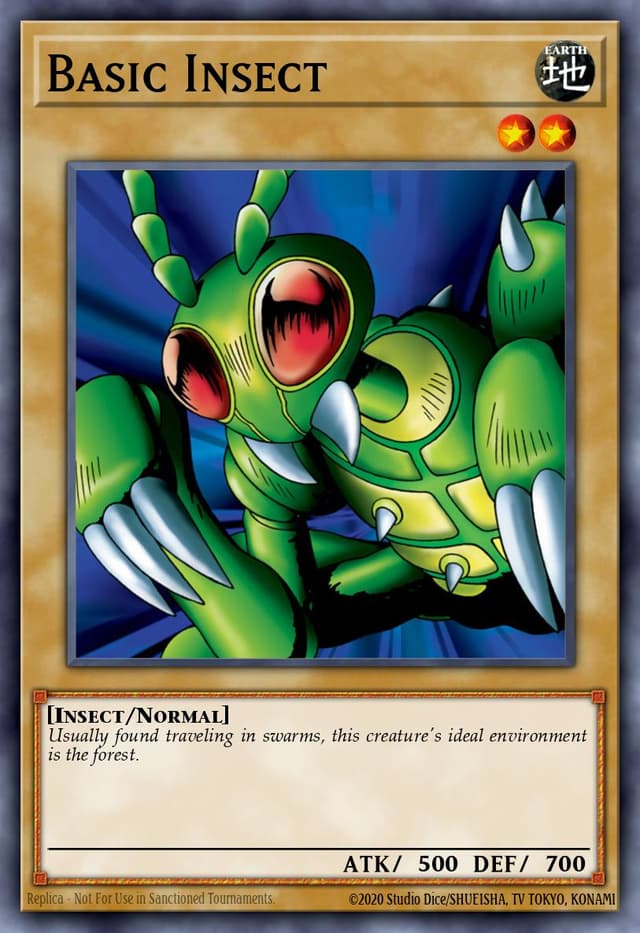 Basic Insect from LEGEND OF BLUE EYES REPRINT 2019
