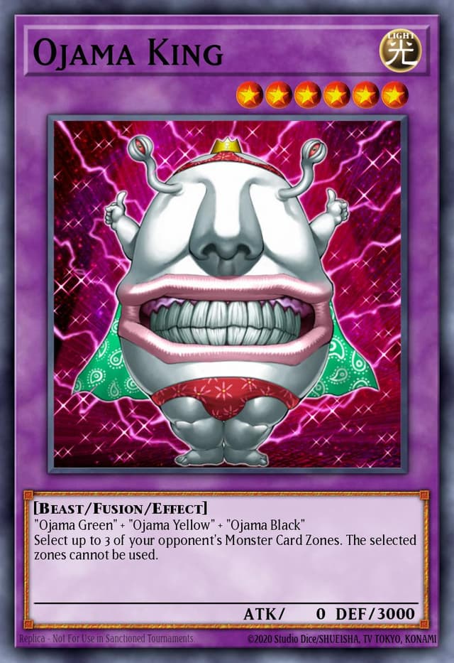 Ojama King from SPEED DUEL GX: D. ACADEMY 2021