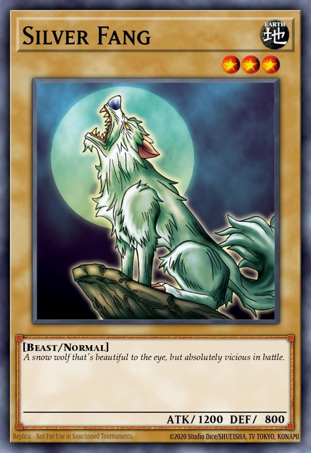 Silver Fang from LEGEND OF BLUE EYES REPRINT 2019