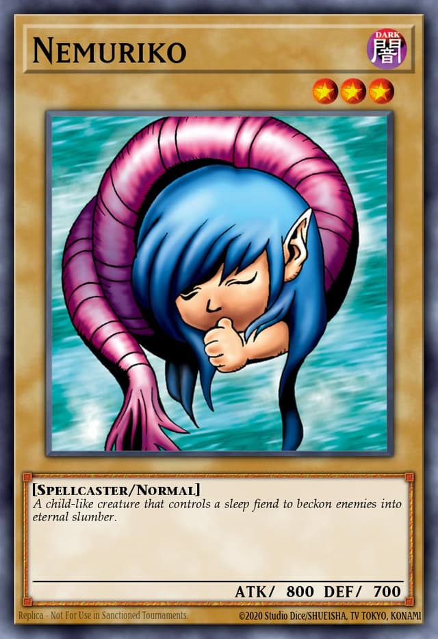 Nemuriko from LEGEND OF BLUE EYES REPRINT 2019