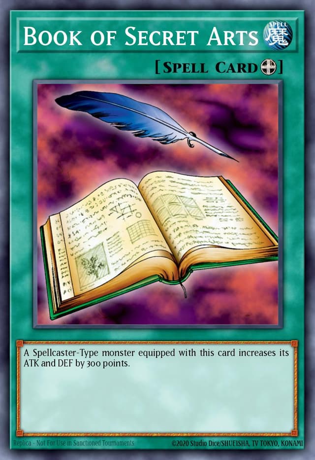 Book of Secret Arts from LEGEND OF BLUE EYES REPRINT 2019