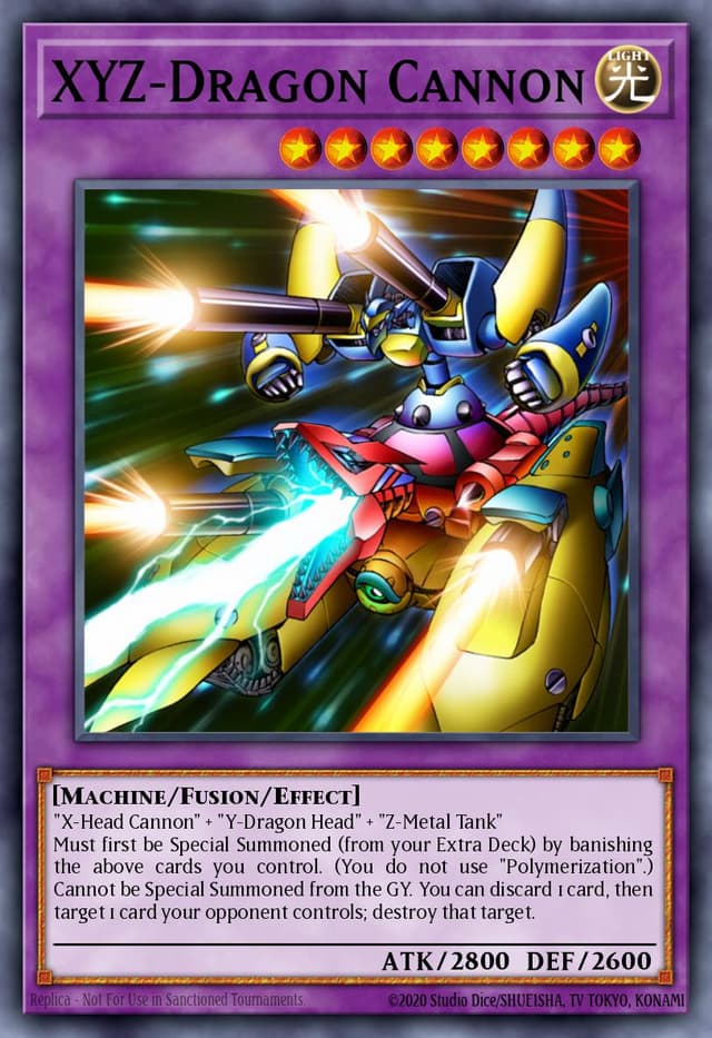 Xyz-Dragon Cannon from MILLENIUM PACK 2016