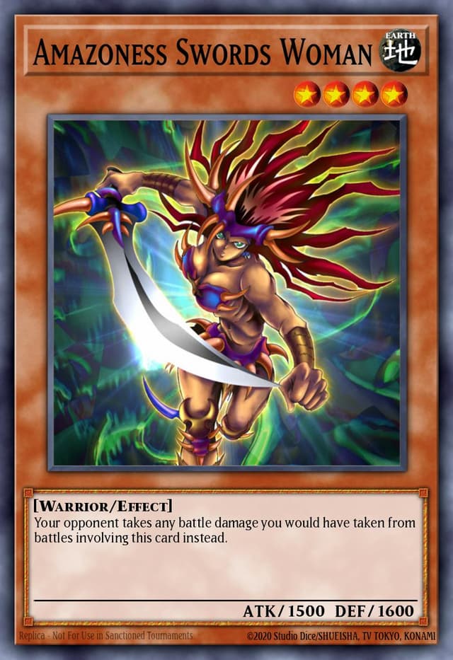 Amazoness Swords Woman from MAGICIAN'S FORCE 2003