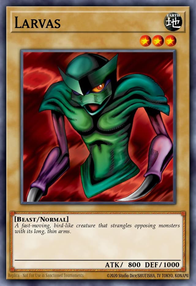 Larvas from LEGEND OF BLUE EYES REPRINT 2019