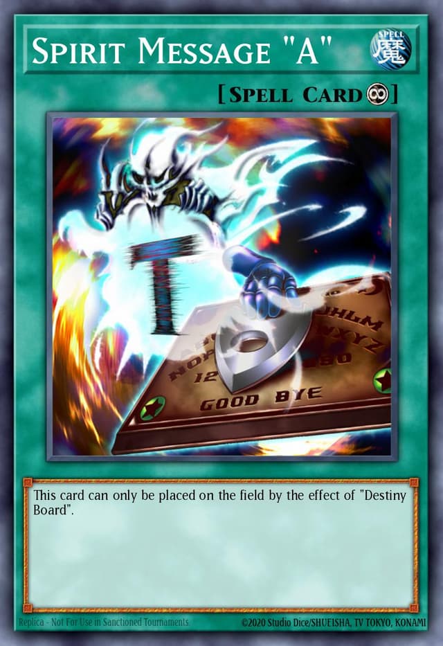 Spirit Message "A" from LEGENDARY DUELISTS: S3 2022