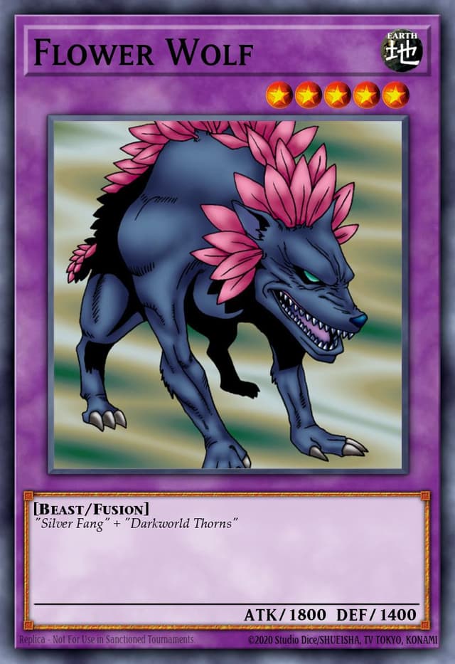 Flower Wolf from LEGEND OF BLUE EYES REPRINT 2019