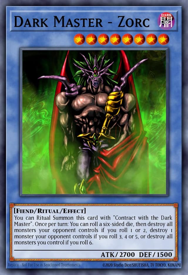 Dark Master - Zorc from MILLENIUM PACK 2016