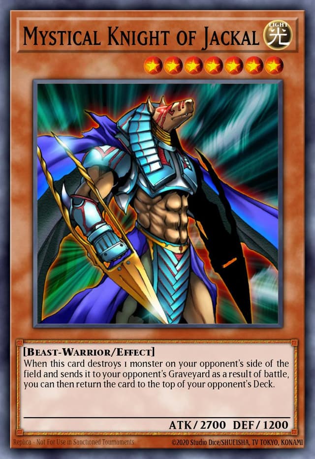 Mystical Knight of Jackal from PHARAONIC GUARDIAN 2003