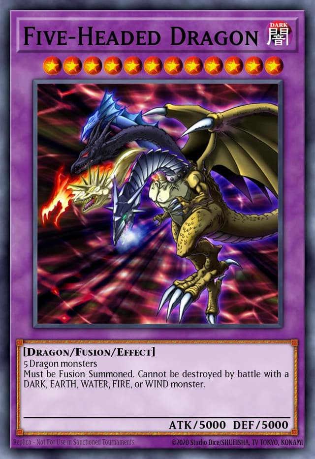 Five-Headed Dragon from BATTLE OF LEGEND: HERO'S REVENGE