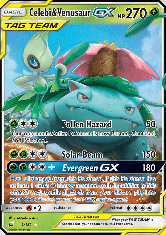 CELEBI & VENUSAUR from SM BLACK STAR PROMOS 2016-21
