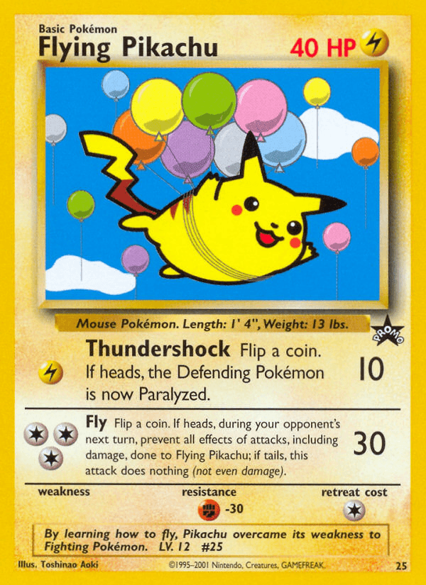 FLYING PIKACHU from EVOLUTIONS 2016
