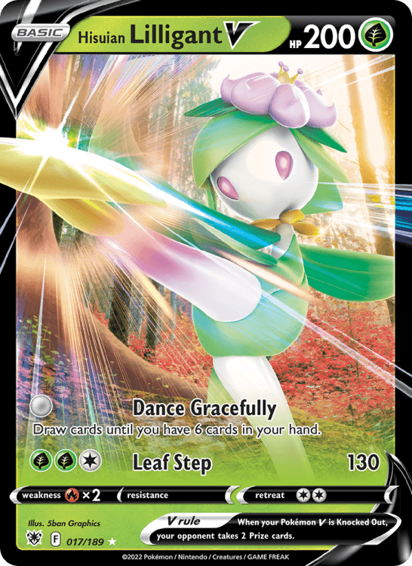 HISUIAN LILLIGANT V from AZURE SHADOW - ROAR 2024