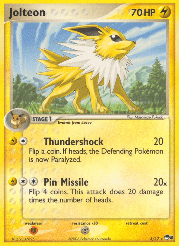 JOLTEON from PRISMATIC EVOLUTIONS 2025