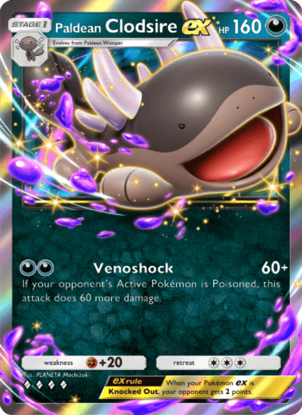 PALDEAN CLODSIRE EX from JOURNEY TOGETHER 2025