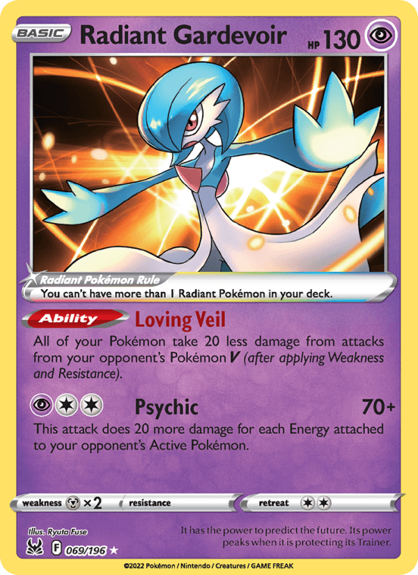 RADIANT GARDEVOIR from VSTAR UNIVERSE 2022