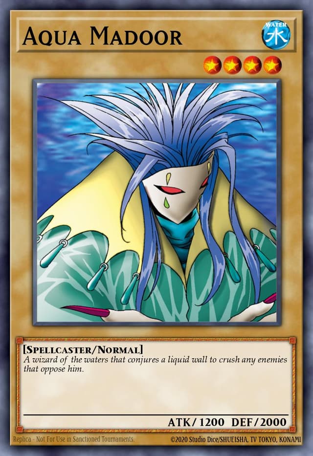 AQUA MADOOR from LEGEND OF BLUE EYES REPRINT 2019