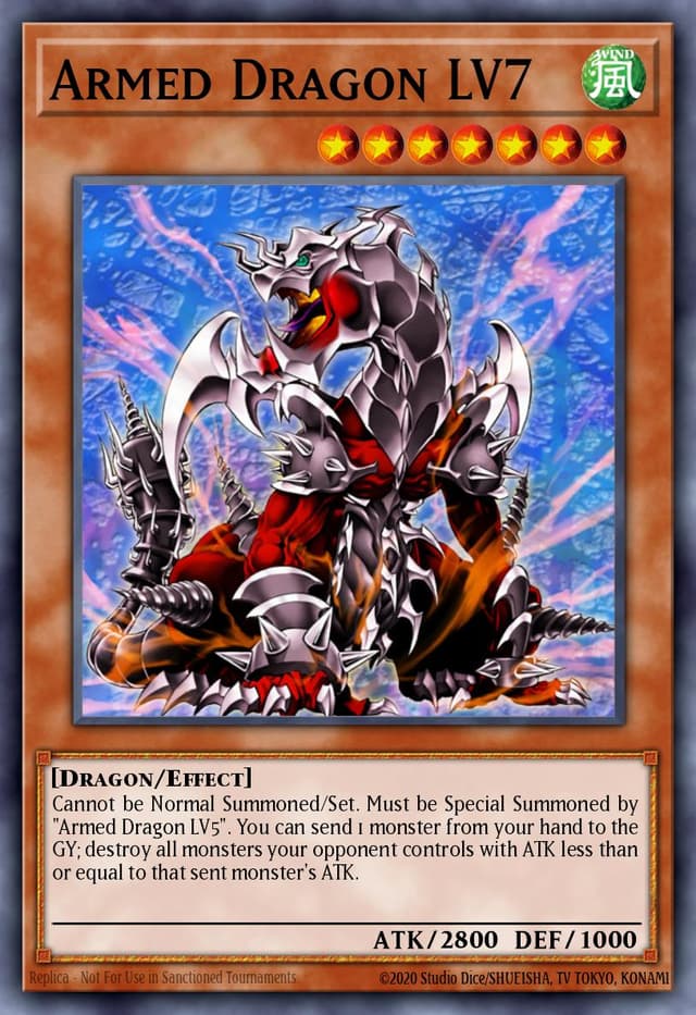 ARMED DRAGON LV7 from SPEED DUEL GX: D. ACADEMY 2021