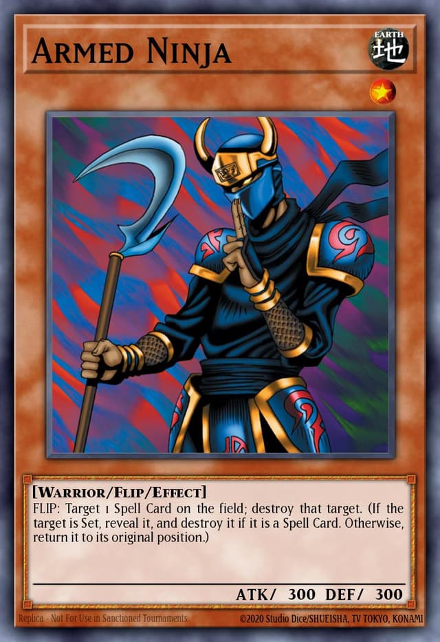 ARMED NINJA from LEGEND OF BLUE EYES REPRINT 2019