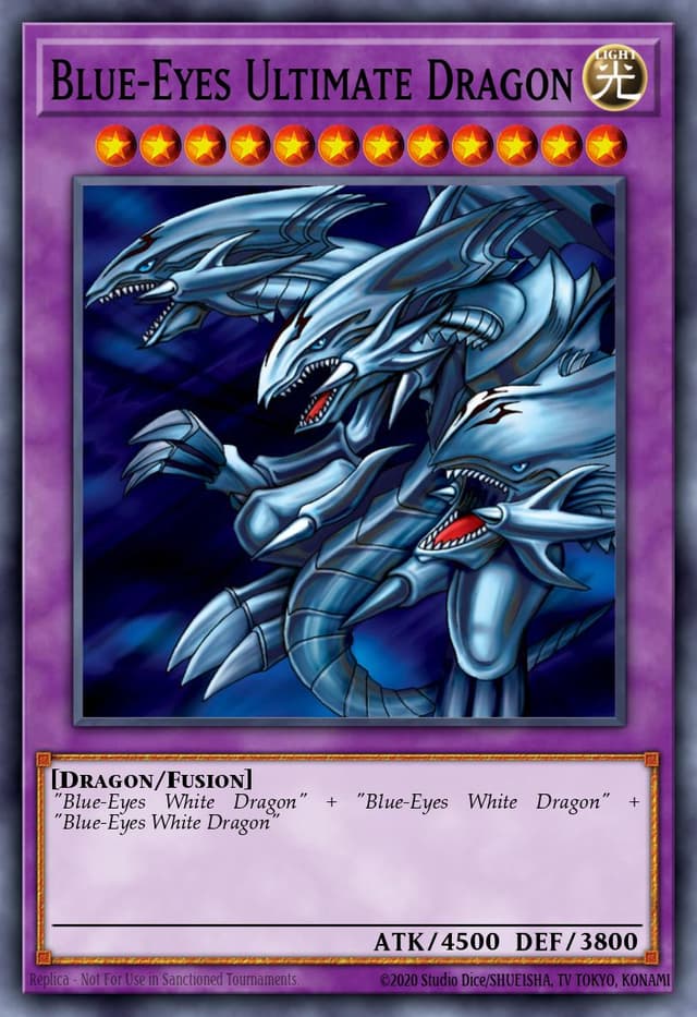 BLUE-EYES ULTIMATE DRAGON from RETRO PACK 2008