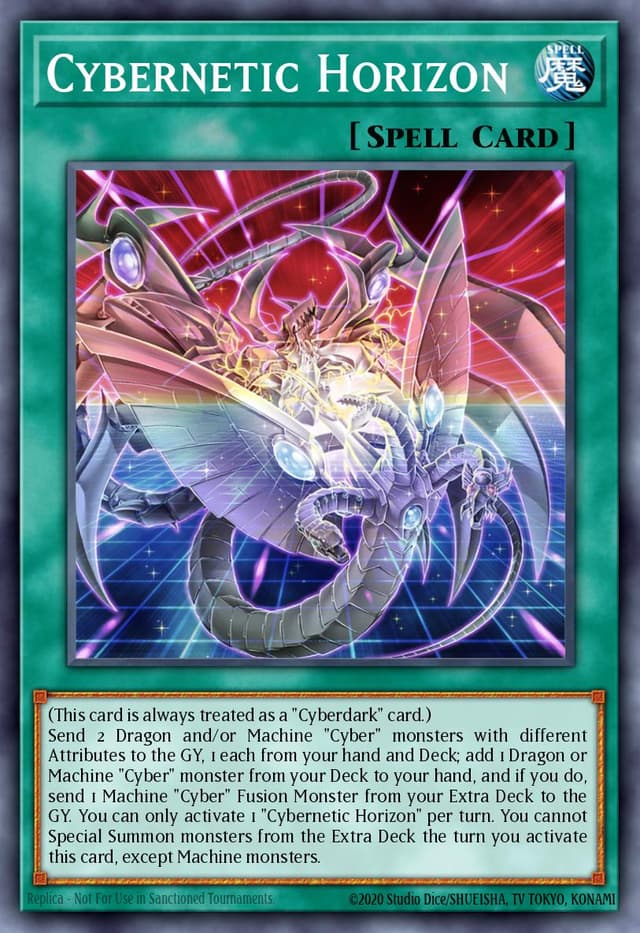 CYBERNETIC HORIZON from STRUCTURE DECK: CYBER STRIKE 2021