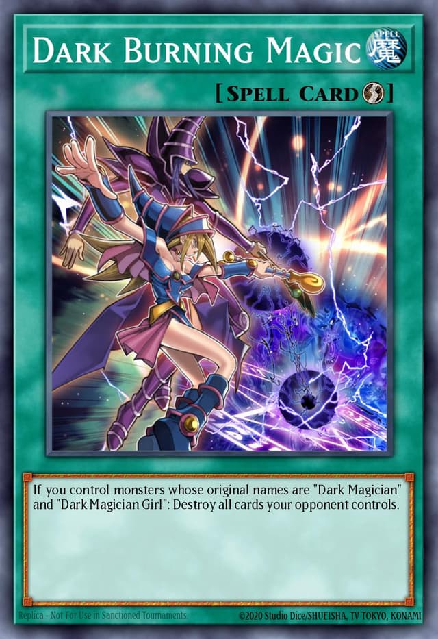 DARK BURNING MAGIC from YUGI'S LEGENDARY DECKS II 2020
