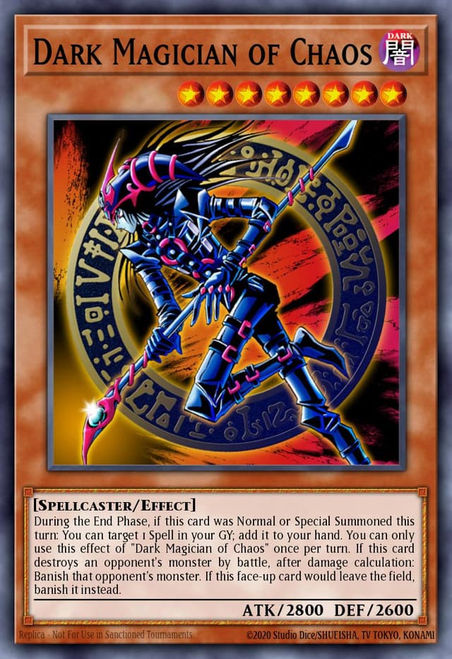 DARK MAGICIAN OF CHAOS from YUGI'S LEGENDARY DECK 2015