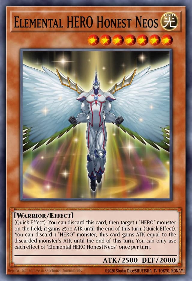 ELEMENTAL HERO HONEST NEOS from LEGENDARY DUELISTS: S3 2022