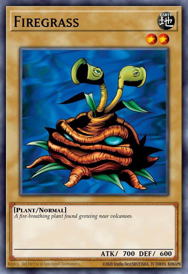 FIREGRASS from LEGEND OF BLUE EYES REPRINT 2019