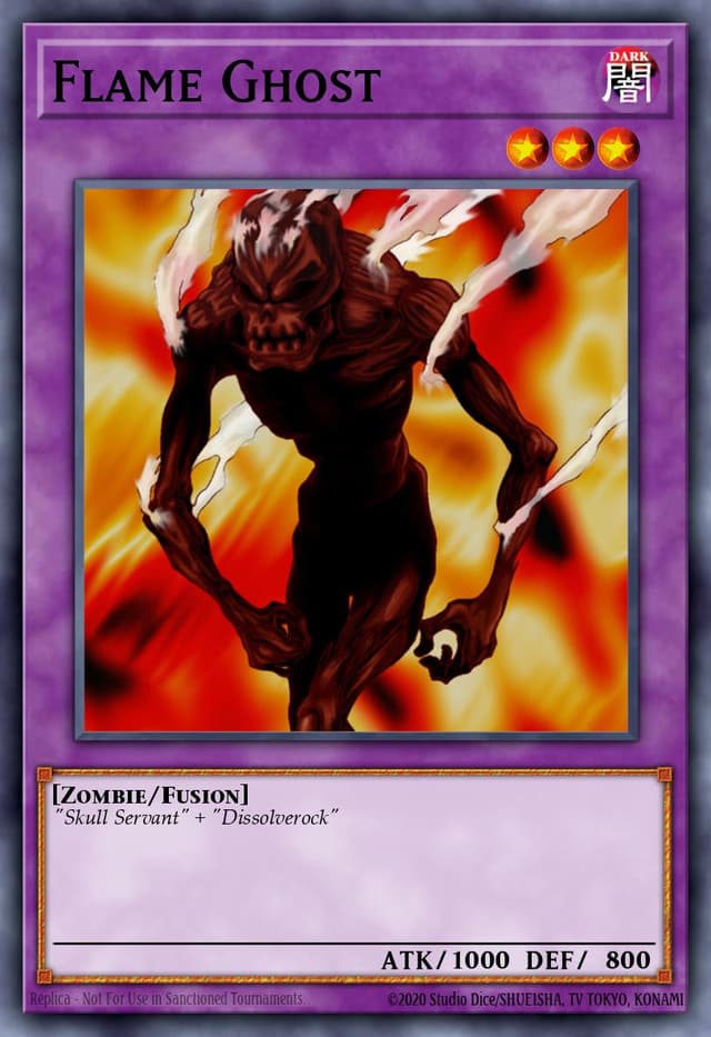 FLAME GHOST from LEGEND OF BLUE EYES REPRINT 2019