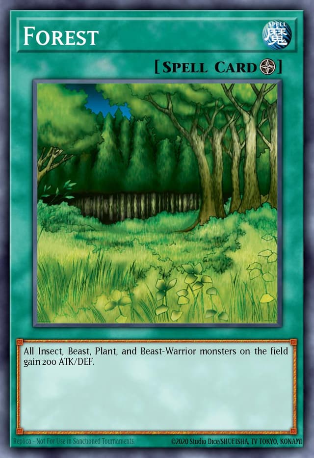 FOREST from LEGEND OF BLUE EYES REPRINT 2019