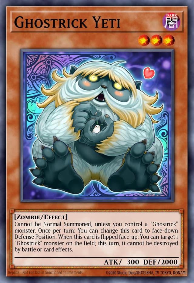 GHOSTRICK YETI from ADVENT CALENDAR 2018