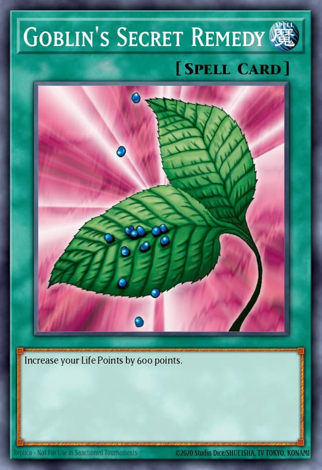 GOBLIN'S SECRET REMEDY from LEGEND OF BLUE EYES REPRINT 2019