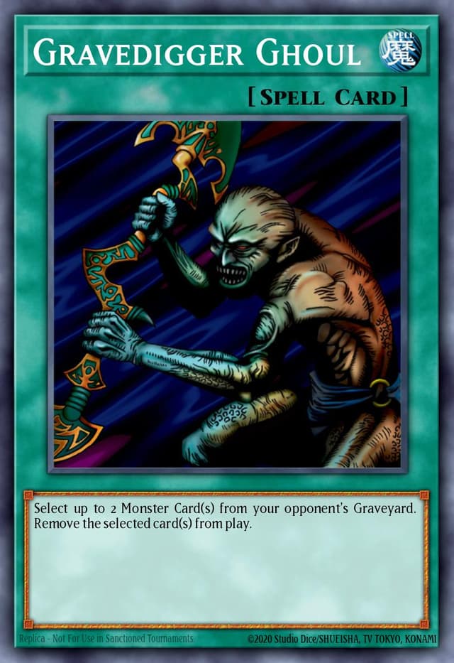 GRAVEDIGGER GHOUL from LEGEND OF BLUE EYES REPRINT 2019