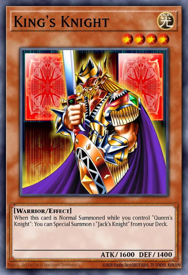 KING'S KNIGHT from YUGI'S LEGENDARY DECK 2015