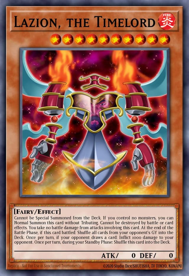 LAZION, THE TIMELORD from B.O.L.: LIGHT'S REVENGE