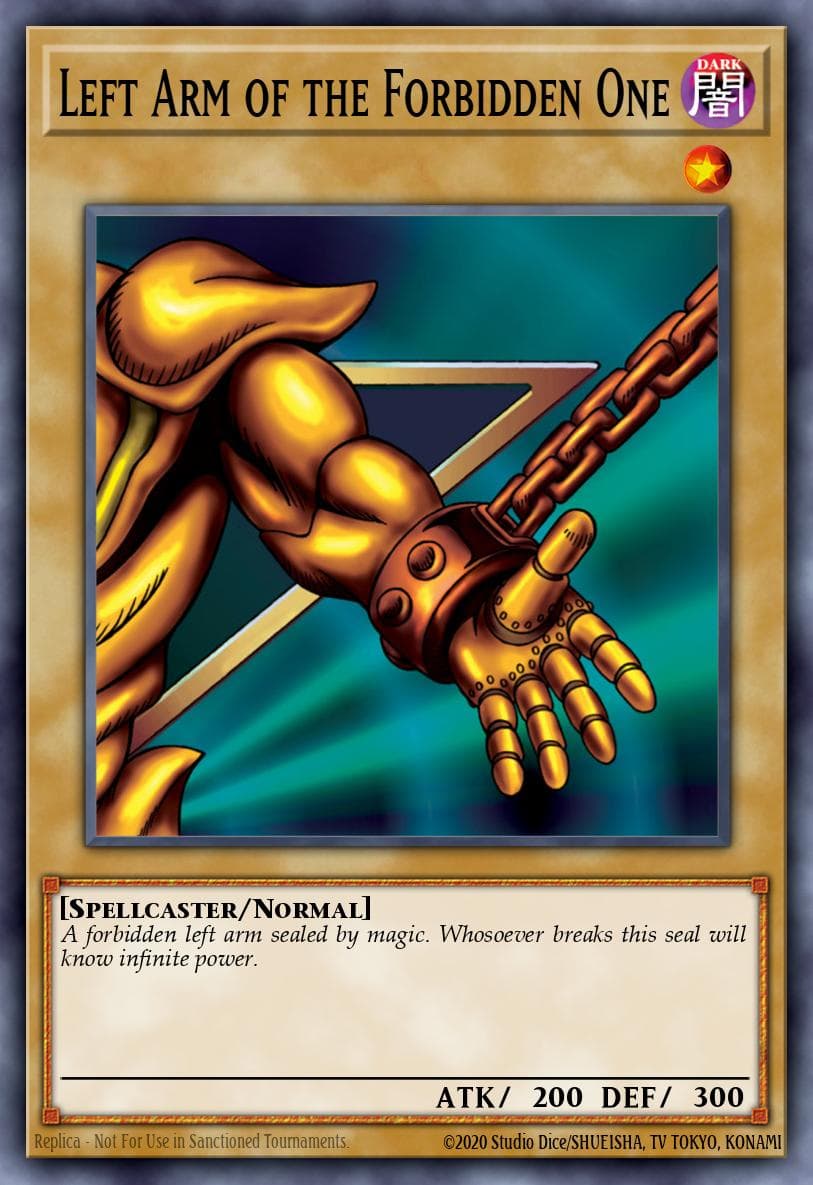 LEFT ARM OF THE FORBIDDEN ONE